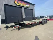 2025 Behnke Enterprises 24' 16K HEAVY EQUIPMENT SPLIT DECK TILT TRAILER