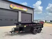 2026 Down 2 Earth Trailers 6' X 12' 10K GVWR Dump Trailer