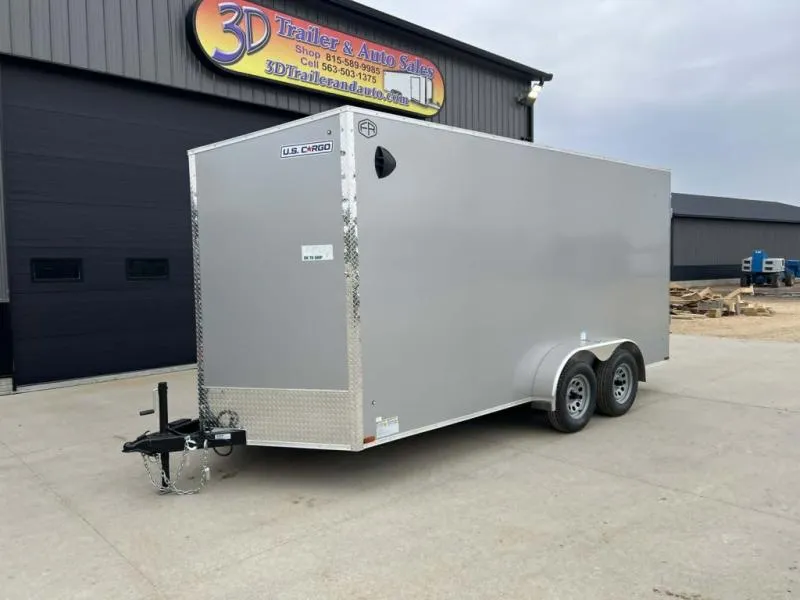 2026 US Cargo 7' x 16' x 7' 7K GVWR ENCLOSED TRAILER