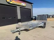 2026 Bear Track 80 X 14 All Aluminum Utility Trailer w/ Straight Gate