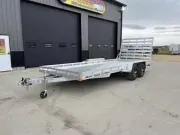 2026 Bear Track 81 X 18 7k All Aluminum HD Tandem Axle Utility Utility Trailer