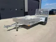2026 Bear Track 76" X 12' All Aluminum Utility Trailer w/ Straight Gate
