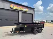 2026 Down 2 Earth Trailers 6' X 12' 10K GVWR Dump Trailer