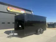 2026 Lightning 7.5 X 16' ALL ALUMINUM ENCLOSED WITH BLACK OUT PACKAGE AND .080 POLYCORE EXTERIOR
