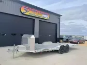 2026 Aluma 82" x 20' 10K Tilt Bed Executive Series Aluminum Car Hauler