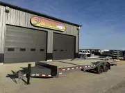 2026 Midsota TBWB 102" x 24' 17600LB GVWR Wide Body Drive Over Fenders Tilt Bed Equipment Trailer