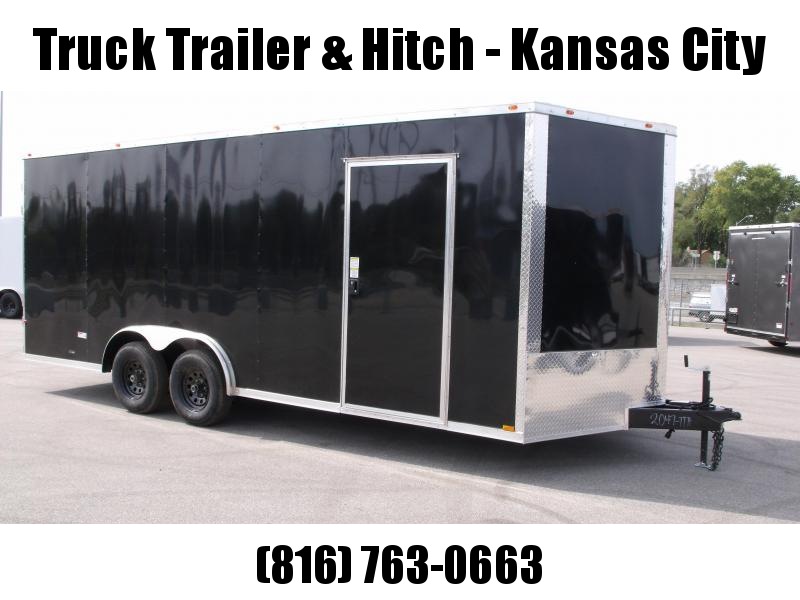 Enclosed Trailer 8.5 X 20 BARN DOOR 7' Interior Charcoal In Color Ramp Door 9990 GVWR Gutter Machine Trailer Enclosed Trailer 8.5 X 20 BARN DOOR 7' Interior Charcoal In Color Ramp Door 9990 GVWR Gutter Machine Trailer
