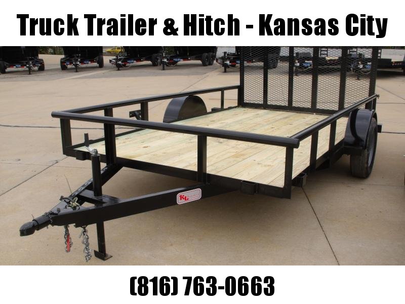 Utility Trailer 83" X 12 Pipe Rail Top Gate 2990 Axle Utility Trailer 83" X 12 Pipe Rail Top Gate 2990 Axle