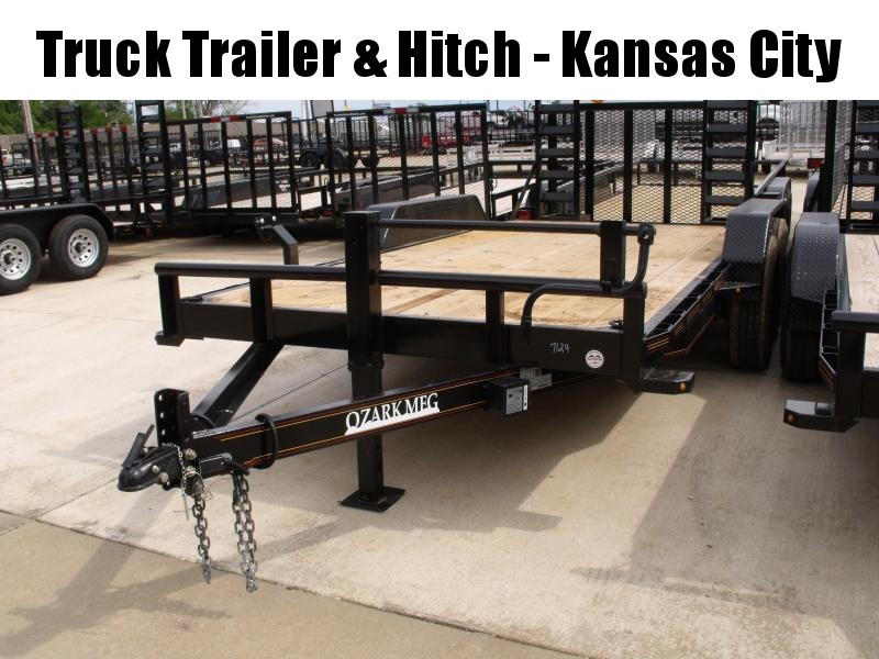 Equipment Trailer 82 X 16 Dove Ramps 14000 GVWR   14 Ply Tires