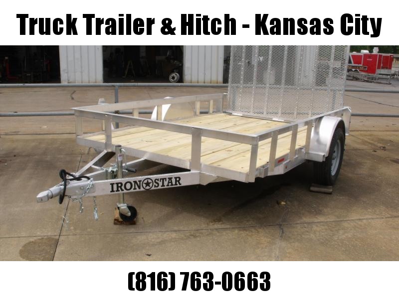 Aluminum 77 X 10 Utility Trailer With Ramp Aluminum 77 X 10 Utility Trailer With Ramp
