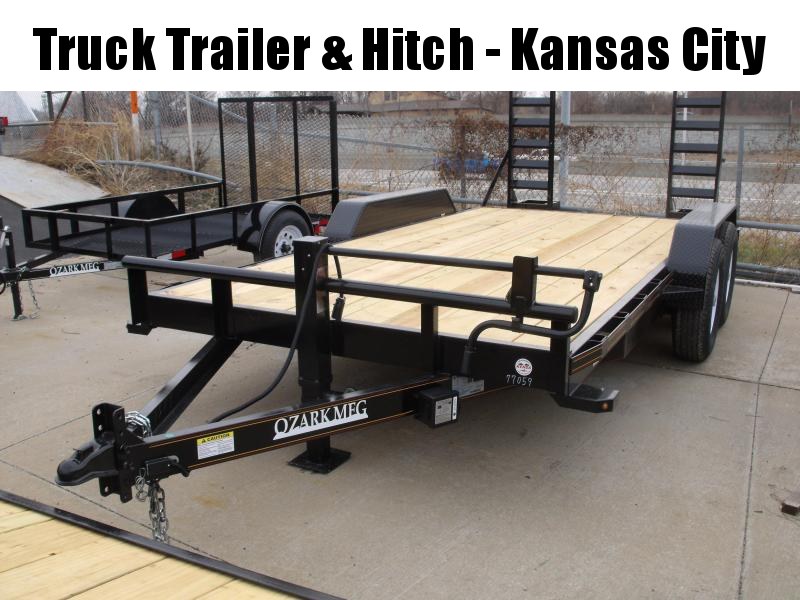 Equipment Trailer 82 X 16 Dove Ramps 14000 GVWR   