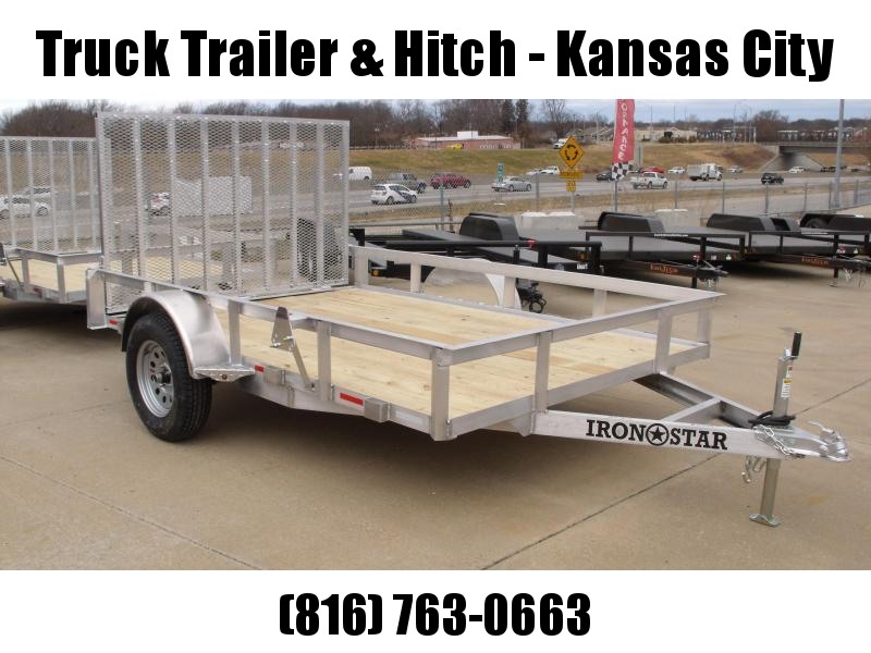 Aluminum 77 X 10 Utility Trailer With Ramp Aluminum 77 X 10 Utility Trailer With Ramp
