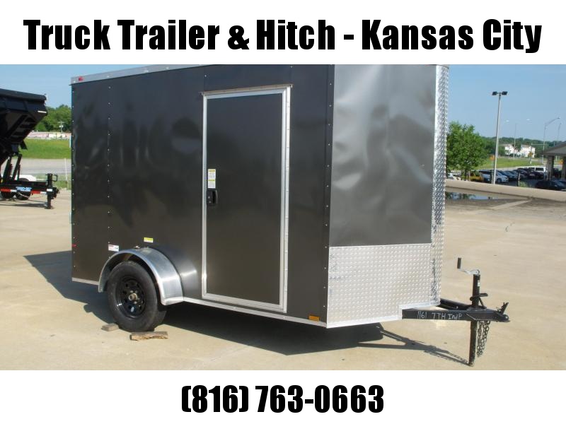 Enclosed Trailer 6 X 10 Ramp 6' 5" Interior Charcoal In Color All Tube Construction Enclosed Trailer 6 X 10 Ramp 6' 5" Interior Charcoal In Color All Tube Construction