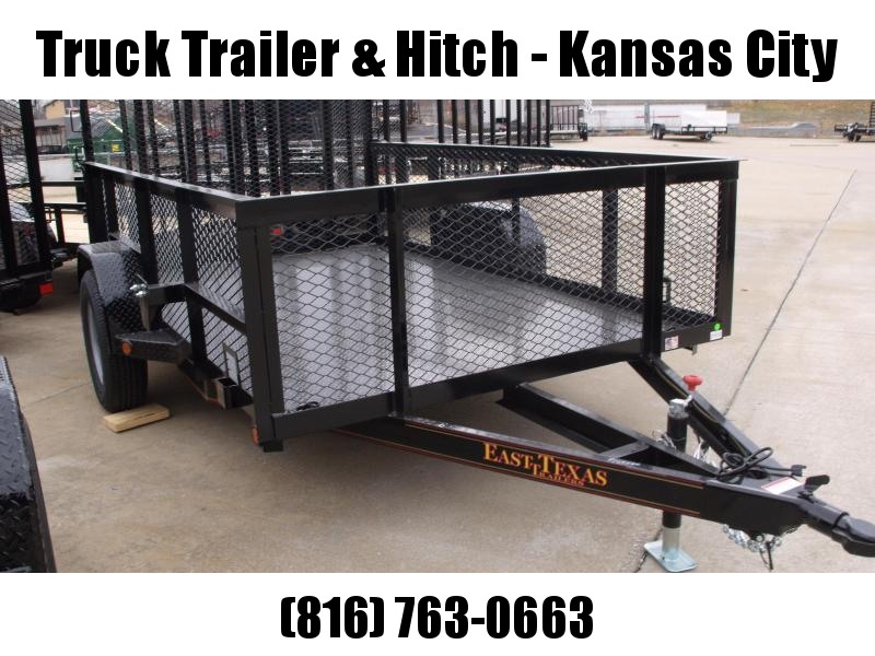 High-Wall Landscape Trailer 72 X 10 Metal Deck Spring Assisted Gate Black In Color High-Wall Landscape Trailer 72 X 10 Metal Deck Spring Assisted Gate Black In Color