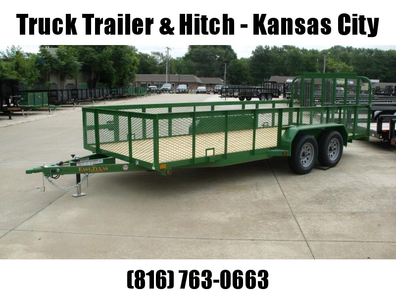 High-Wall Trailer Landscape Trailer 83 X 18 Ramp John Deer Green 7000 GVW High-Wall Trailer Landscape Trailer 83 X 18 Ramp John Deer Green 7000 GVW