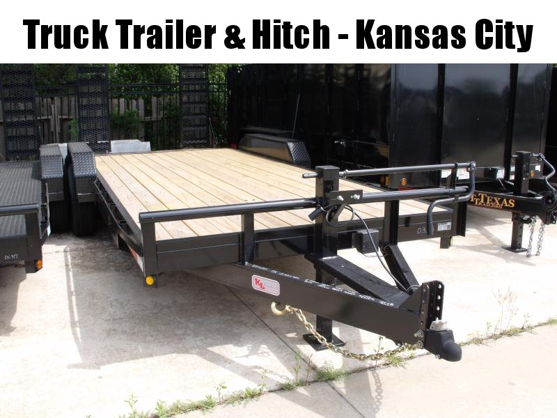 Equipment Trailer  83 X 20 Dove 14000 GVWR 4 WL Brakes Ramps