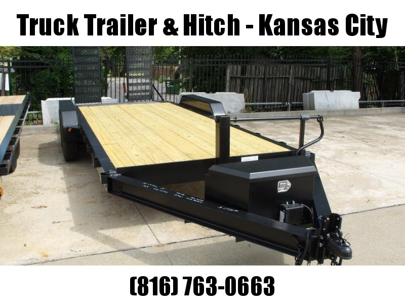Equipment Trailer 82" X 20 Self Cleaning Dove 16000 GVWR Equipment Trailer 82" X 20 Self Cleaning Dove 16000 GVWR
