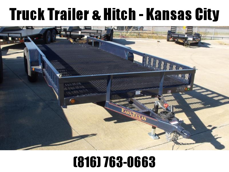 ATV Trailer 83 X 18 Mesh Floor Number 6 Very Stiff 7000 GVWR Midnight Blue In Color ATV Trailer 83 X 18 Mesh Floor Number 6 Very Stiff 7000 GVWR Midnight Blue In Color