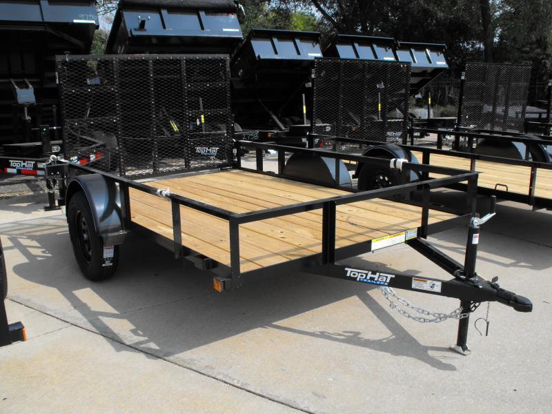 77 X 10  Utility Trailer 48" X Lay-N Tailgate 2990 Axle With Easy-Lube-Spindles b0Pbii7eujmo