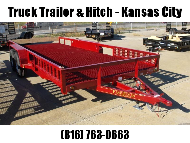 ATV Trailer 83 X 16 Mesh Floor Number 6 Very Stiff 7000 GVWR Candy Apple Red ATV Trailer 83 X 16 Mesh Floor Number 6 Very Stiff 7000 GVWR Candy Apple Red