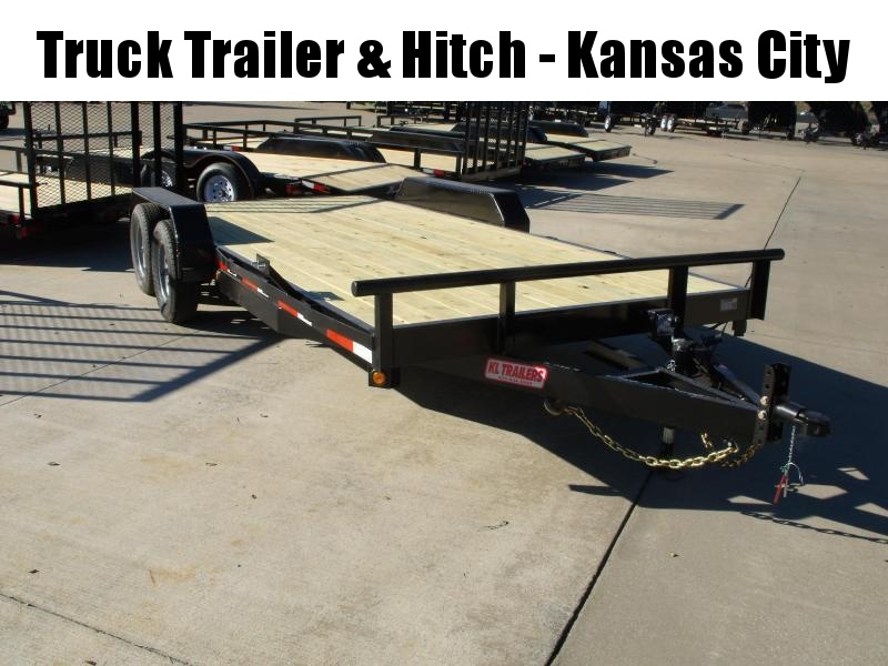 Car Hauler 83 X 18 Dove Tail Brakes Wood Deck 7000 GVWR Car Hauler 83 X 18 Dove Tail Brakes Wood Deck 7000 GVWR