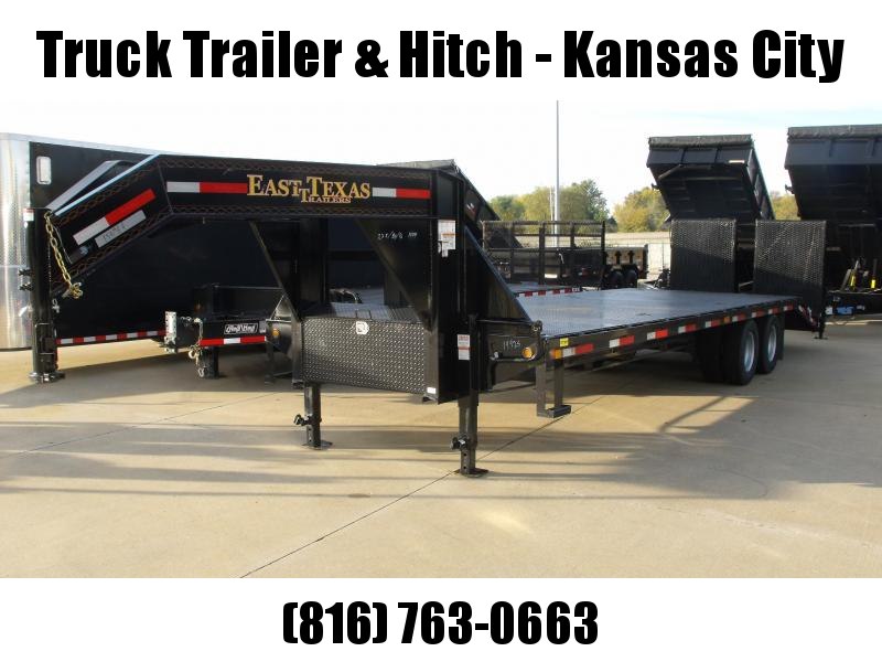Goose Neck Deck Over Trailer 102 X 29 Macho Ramps 22000 LB GVWR Goose Neck Deck Over Trailer 102 X 29 Macho Ramps 22000 LB GVWR