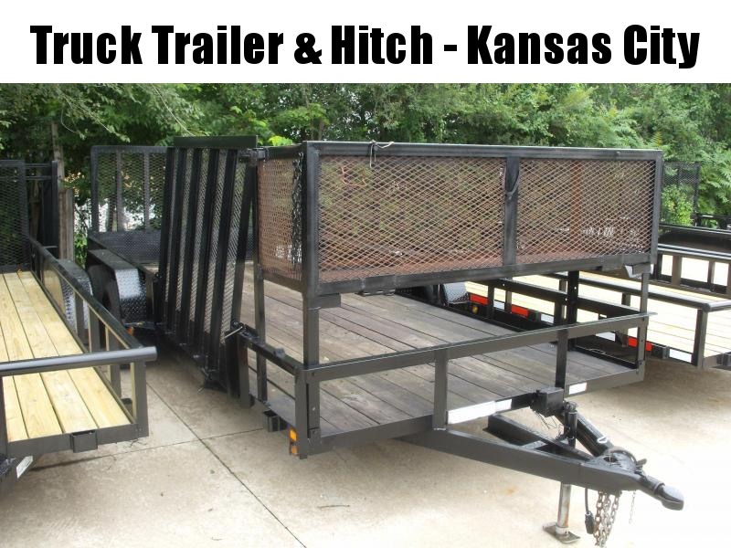 Landscape Trailer 83" X 20' With rear load and Side load capabalties 7000 GVWR Landscape Trailer 83" X 20' With rear load and Side load capabalties 7000 GVWR