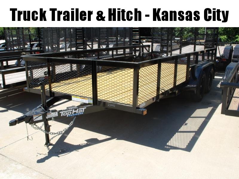 High-Wall Landscape Trailer 83 X 16 Ramp 7000 GVW High-Wall Landscape Trailer 83 X 16 Ramp 7000 GVW