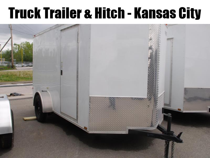 Enclosed Trailer 6 X 12  BARN DOOR    6' 3"  Interior White  In Color  All Tube Construction  1689624239