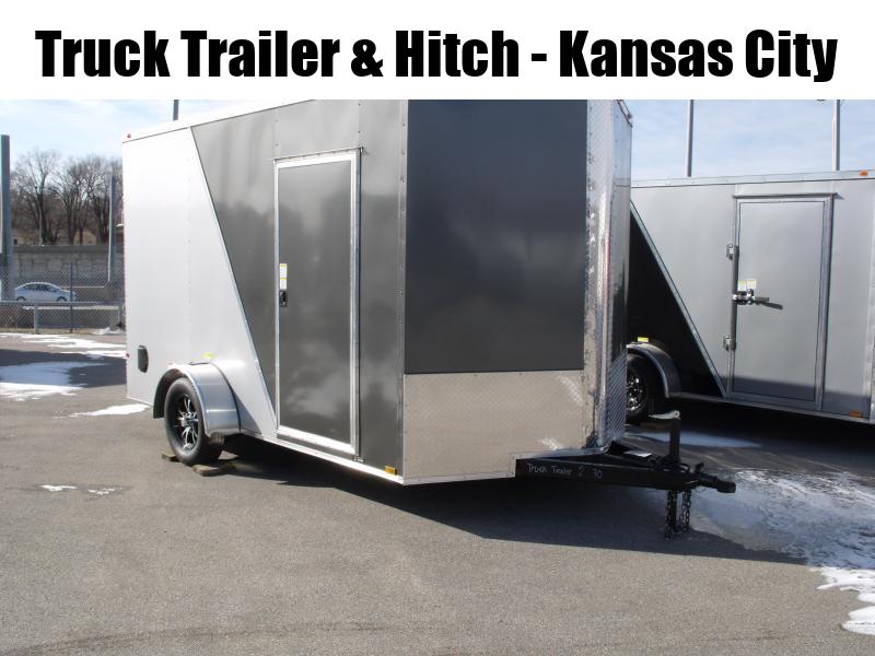Enclosed Trailer 7 X 12 Ramp 7' Interior Electric Brakes 3500 LB Axle