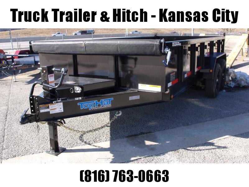 Dump Trailer 7 x 16 Power Up/ Power Down 14000 GVW Dump Trailer Dump Trailer 7 x 16 Power Up/ Power Down 14000 GVW Dump Trailer