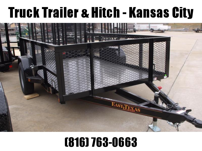 High-Wall Landscape Trailer 6 X 10 Metal Deck Spring Assisted Gate Black In Color High-Wall Landscape Trailer 6 X 10 Metal Deck Spring Assisted Gate Black In Color