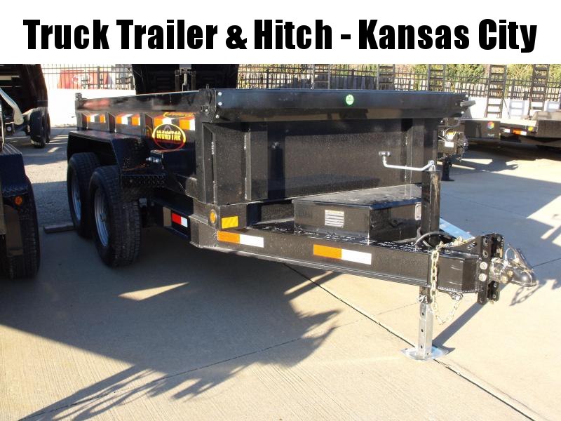 Dump Trailer 5 X 10 Tarp Included 12000 GVWR Spreader Gate Dump Trailer 5 X 10 Tarp Included 12000 GVWR Spreader Gate