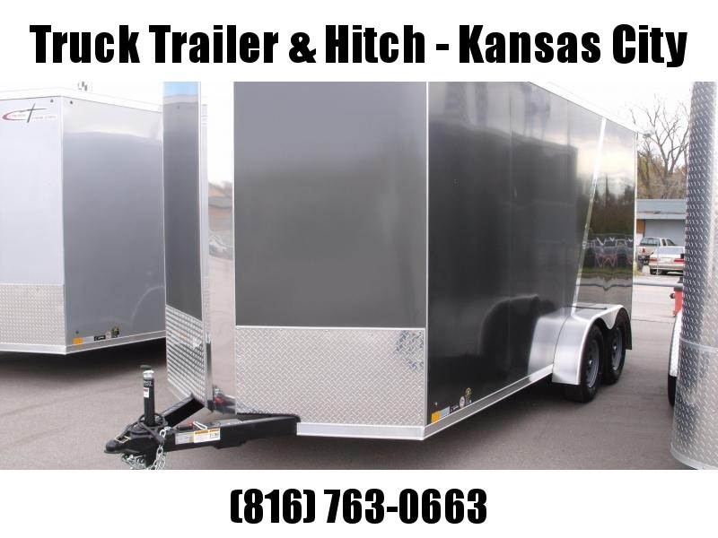 Enclosed Trailer 7 X 16 Ramp 7000 GVWR 7' Interior Enclosed Trailer 7 X 16 Ramp 7000 GVWR 7' Interior
