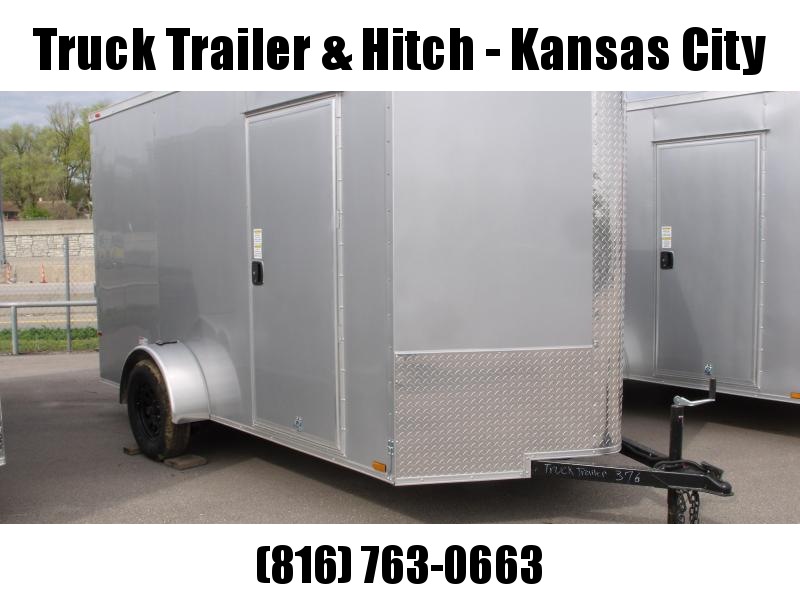 Enclosed Trailer 6 X 12 Ramp 81" Interior Silver Mist In Color All Tube Construction Enclosed Trailer 6 X 12 Ramp 81" Interior Silver Mist In Color All Tube Construction