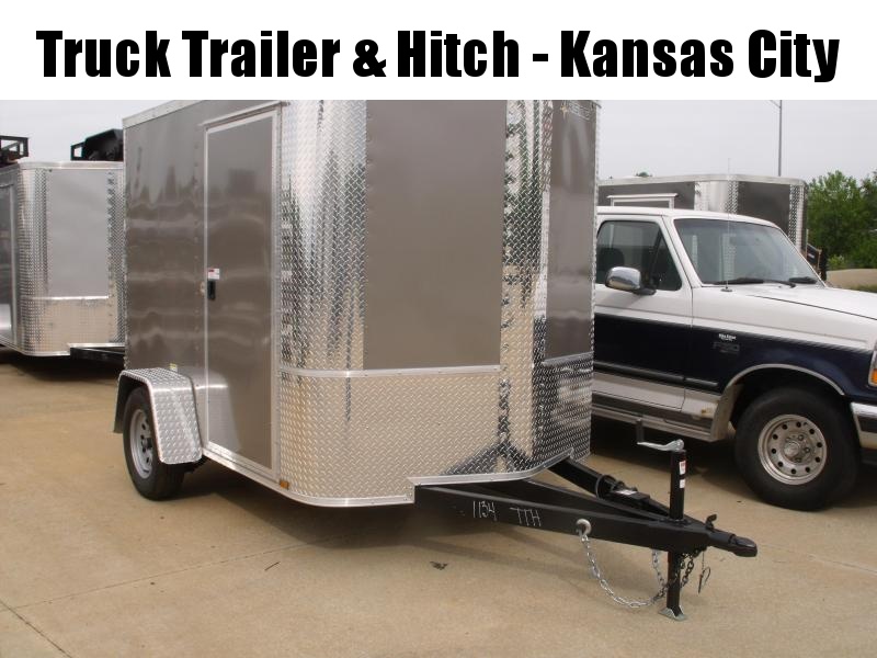 Enclosed Trailer 6 X 8 Ramp Pueter Color ALL Tube Construction 6' 3" Interior Enclosed Trailer 6 X 8 Ramp Pueter Color ALL Tube Construction 6' 3" Interior