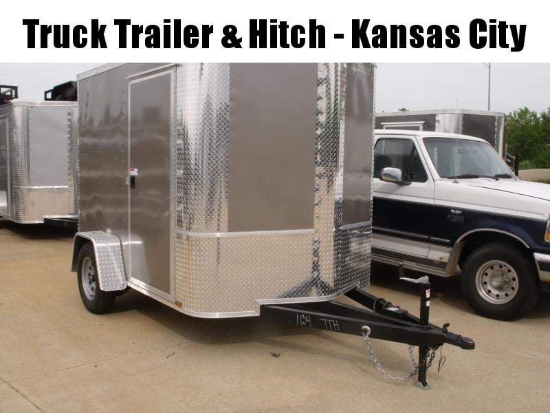 Enclosed Trailer 6 X 8 Ramp Pueter Color ALL Tube Construction 6' 3" Interior Enclosed Trailer 6 X 8 Ramp Pueter Color ALL Tube Construction 6' 3" Interior
