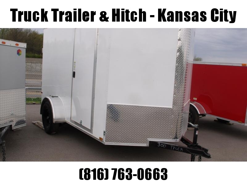 Enclosed Trailer 6 X 12 Ramp 6' 3" Interior White In Color All Tube Construction Enclosed Trailer 6 X 12 Ramp 6' 3" Interior White In Color All Tube Construction