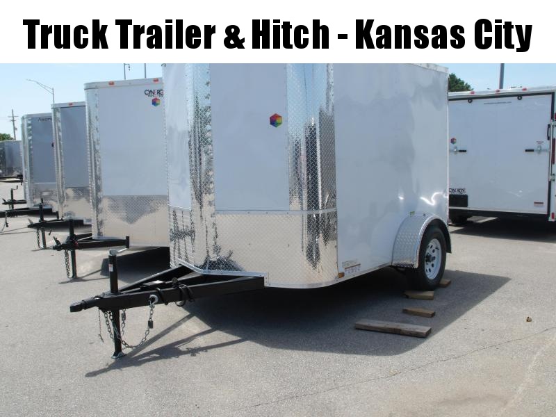 Enclosed Trailer 6 X 8 Ramp White In Color ALL Tube Construction 6' 3" Interior Enclosed Trailer 6 X 8 Ramp White In Color ALL Tube Construction 6' 3" Interior