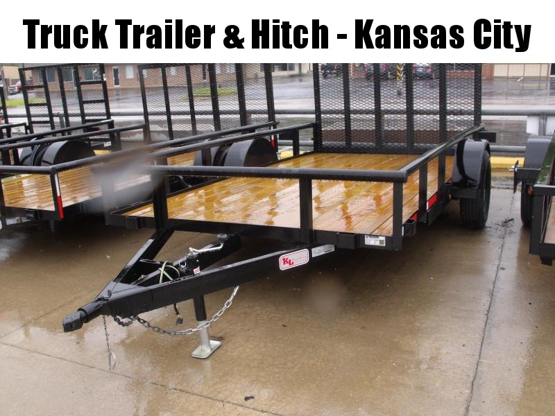 Utility Trailer 77" X 12 Pipe Rail Top Gate 2990 Axle Utility Trailer 77" X 12 Pipe Rail Top Gate 2990 Axle