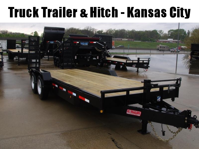 Equipment Trailer  81.5 X 20 Dove 16000 GVWR  16 Ply Tires 4 WL Brakes Ramps
