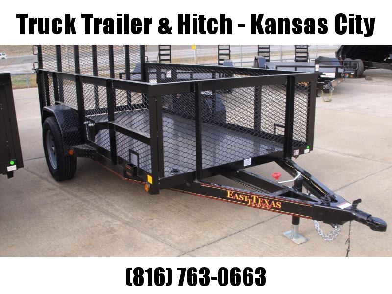 High-Wall Landscape Trailer 5 X 10 Metal Deck Spring Assisted Gate Black In Color High-Wall Landscape Trailer 5 X 10 Metal Deck Spring Assisted Gate Black In Color