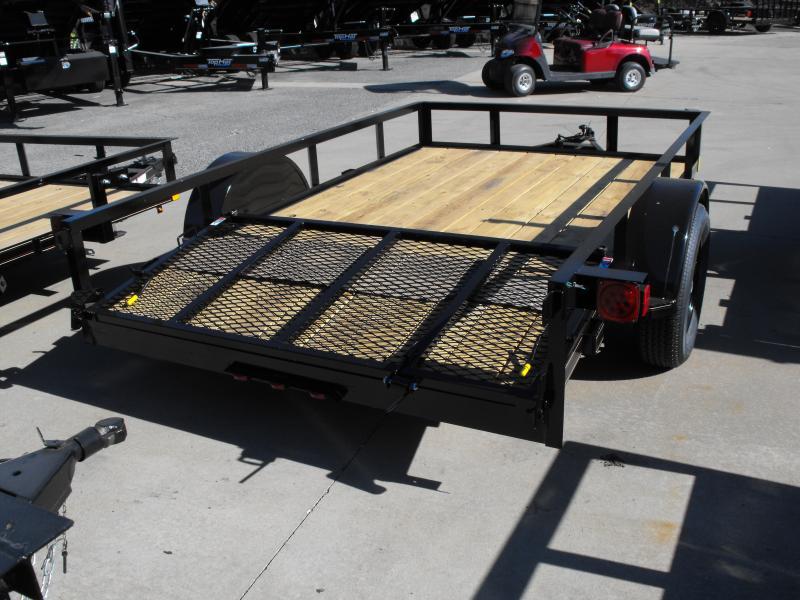 72 X 10  Dove Utility Trailer   HD Spring Assisted Ramp MErVjckand0w