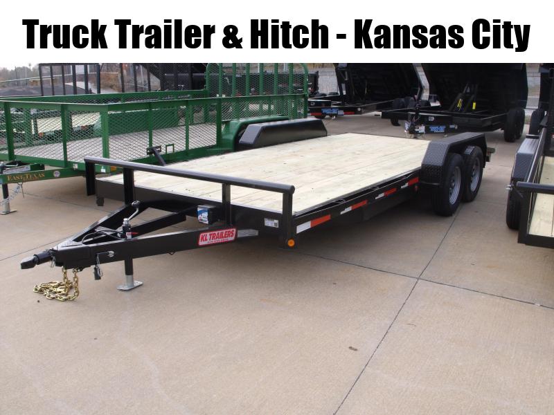 Car Hauler 83 X 18 Dove Tail Brakes Wood Deck 7000 GVWR