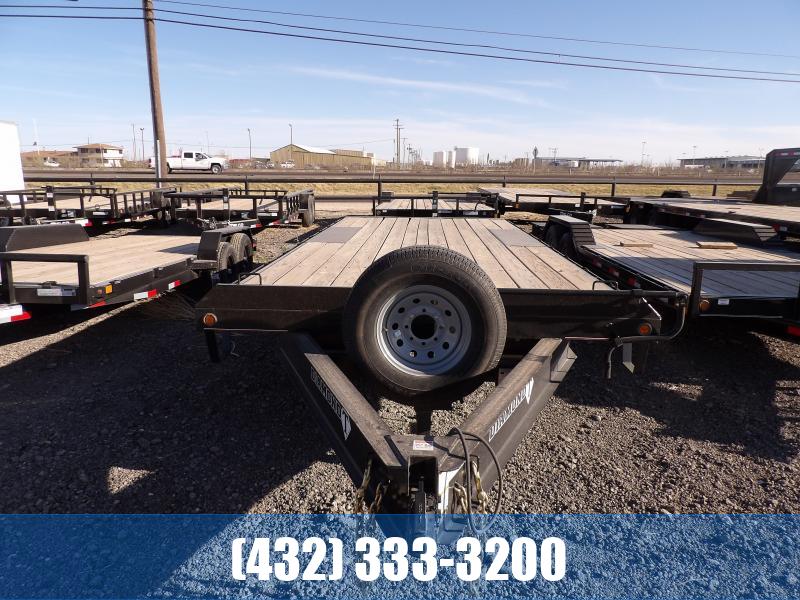 20' Deckover Bumper Pull Trailers in Odessa TX at Trailer King Sales