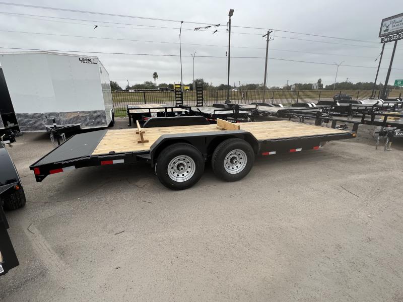 2023 Delco Trailers 83x20ft 14k Car Hauler Brush Country Trailers