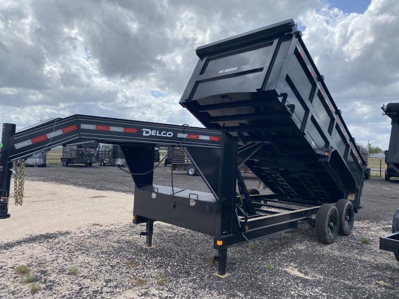 2021 Delco Trailers Gooseneck 16ft Dump w/ 4ft walls Trailer 2021 Delco Trailers Gooseneck 16ft Dump w/ 4ft walls Trailer