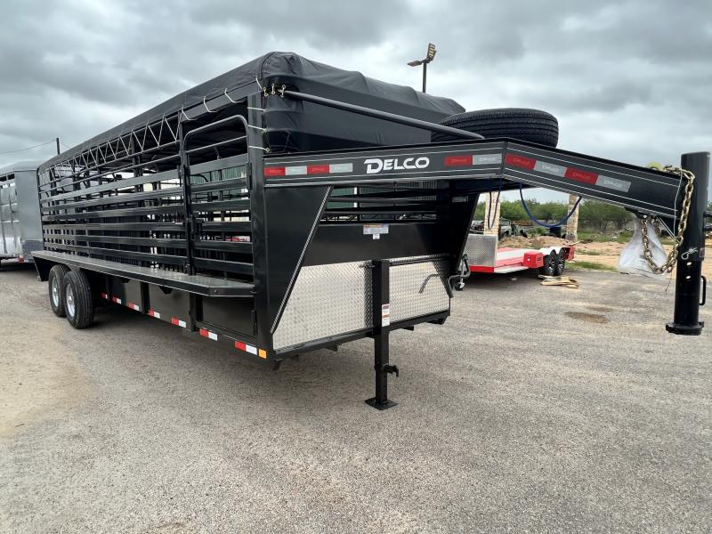 2023 Frontier Trailers Aluminum 16ft Livestock Trailer Brush Country