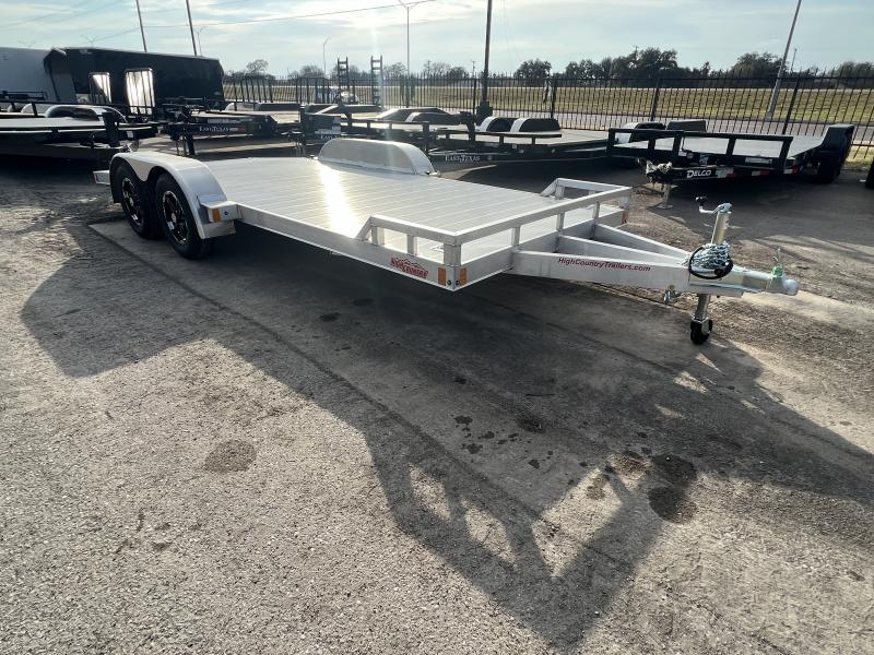 2023 Mission 18ft Aluminum Car Hauler Brush Country Trailers Shop