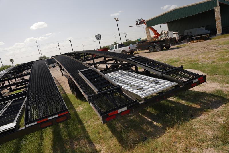2022 CalTex 3 Car Hauler Brush Country Trailers Shop Equipment